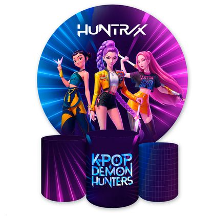 Kit Completo Tema Guerreiras do K-Pop 7157