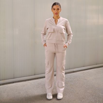 Calça cargo Ayla cinza cromo Trituê - TRITUÊ