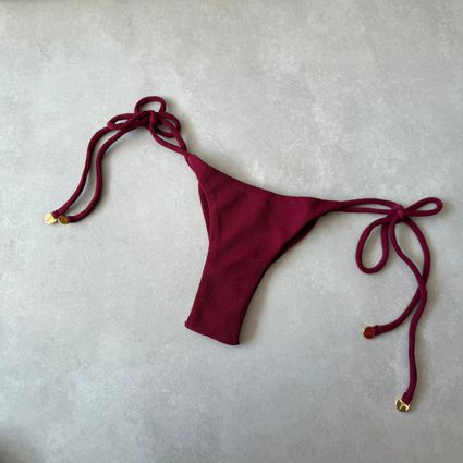 Calcinha Biquíni Acapulco Avulsa Fio Duplo Amarraç... - TRITUÊ