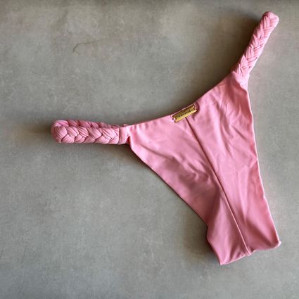 Calcinha Lume avulsa fio duplo Rosa Ballet Trituê - TRITUÊ