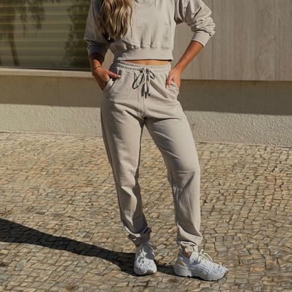 Calça Carmel moletinho cinza cromo Trituê - TRITUÊ
