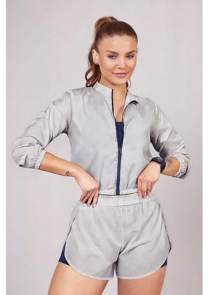 Cropped Bomber Thais - Linhas & Cores