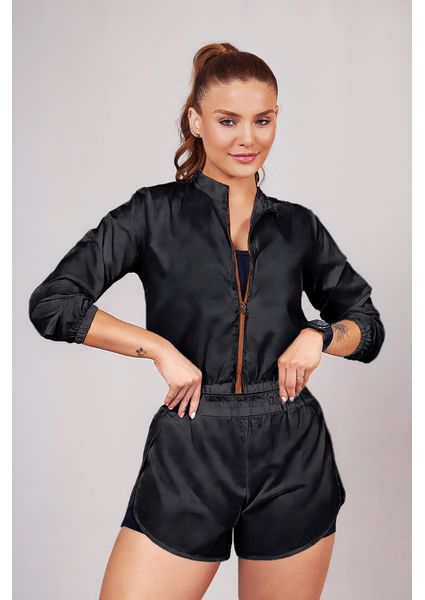 Cropped Bomber Thais - Linhas & Cores