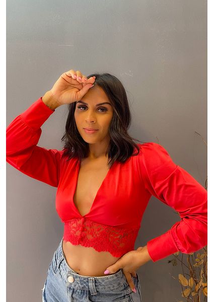 Cropped Andressa - Linhas & Cores