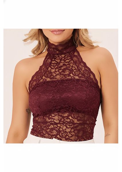 Blusa Regata Clarice - Linhas & Cores - Linhas & Cores