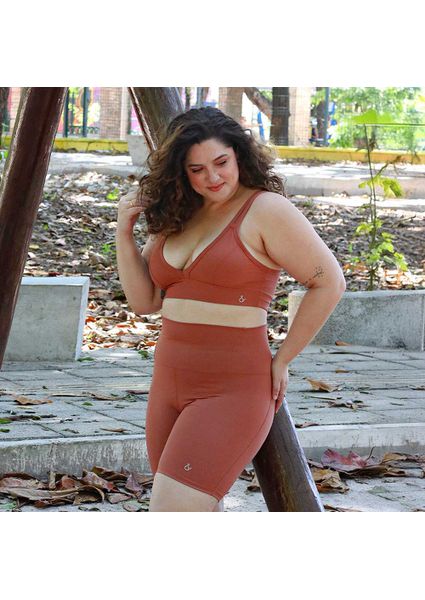 Short Adriele - Coleção Fitness - Linhas & Cores - Linhas & Cores