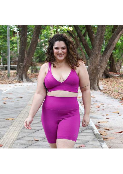 Short Adriele - Coleção Fitness - Linhas & Cores - Linhas & Cores