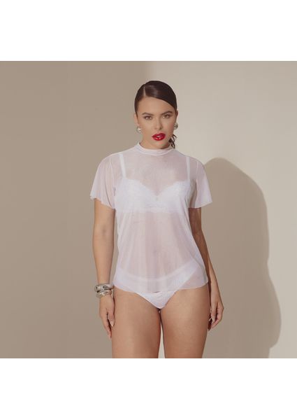 Blusa Rosane - Linhas & Cores