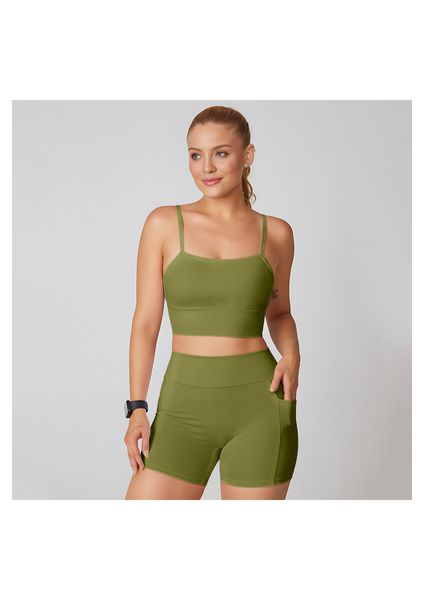 Short Edlene - Essencial Fitness - Linhas & Cores