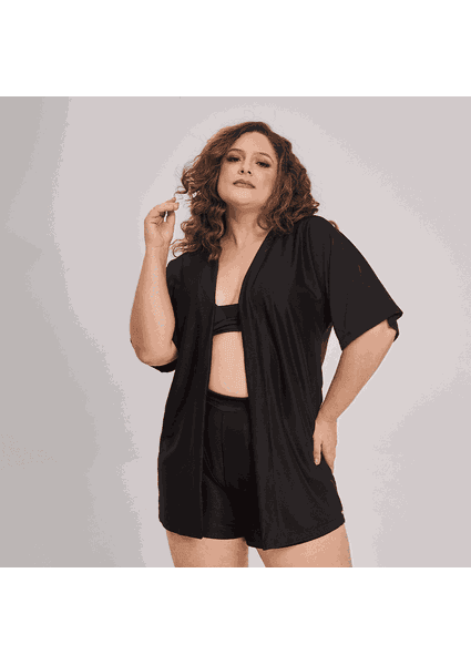 Kimono Cintia - Linhas & Cores