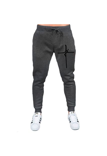 Calça De Moletom Black Beast Fé Chumbo - Black Beast