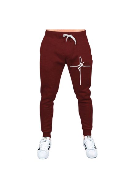 Calça De Moletom Black Beast Fé Vinho - Black Beast