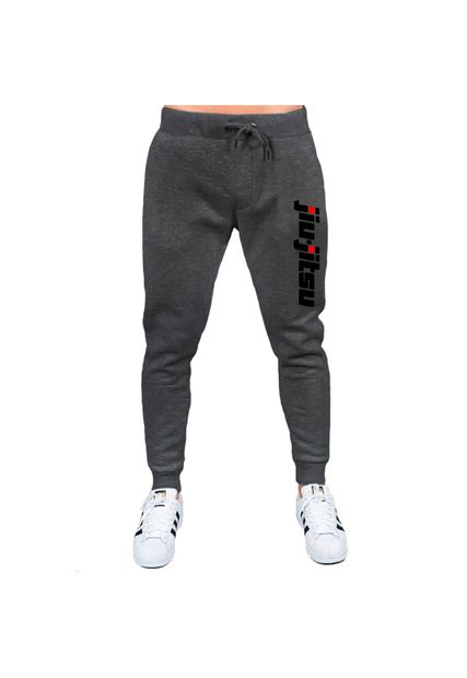 Calça De Moletom Black Beast Jiu-jitsu Chumbo - Black Beast