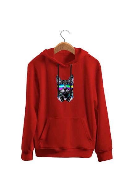 Blusa De Frio Black Beast Moletom Gato Dj Vinho - Black Beast