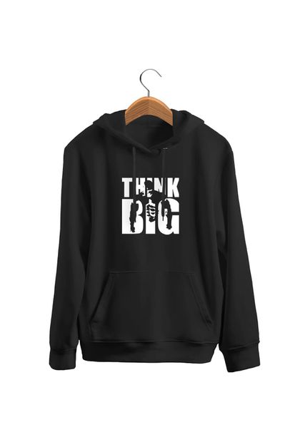 Blusa De Frio Black Beast Moletom Think Big Preto - Black Beast