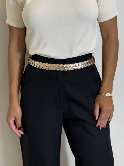 Cinto Medalha Dourado