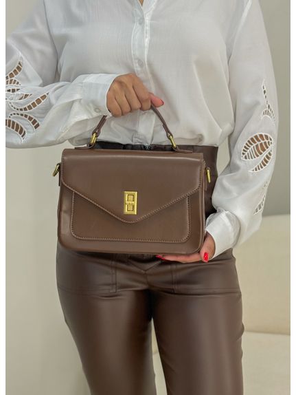 Bolsa Quadrada Café 