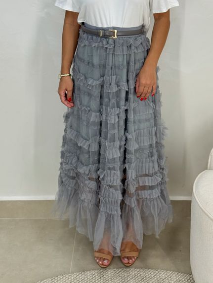 Saia Tule Vicenza Cinza