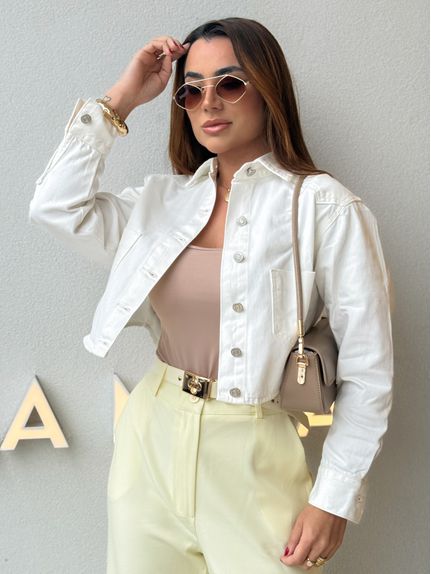 Jaqueta Sarja Tainá Off