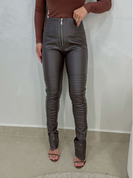 Calça Skinny Cora Café