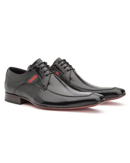Sapato Social Masculino Bigioni Clássico 309 Naturali Preto - 309BG PTO - Zero Mania