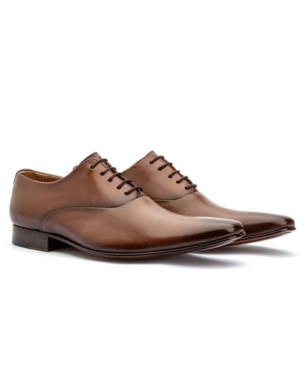 Sapato Social Masculino Bigioni Clássico 327 Naturali Whisky - 327BG WHISKY - Zero Mania