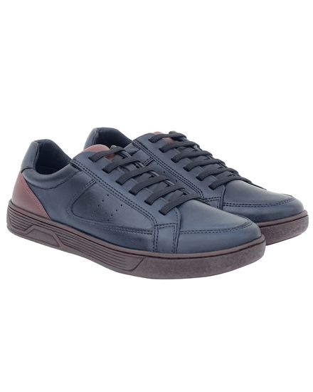 Sapatênis SL em Material Tecnológico Preto 18030 - 18030PRETO - Zero Mania