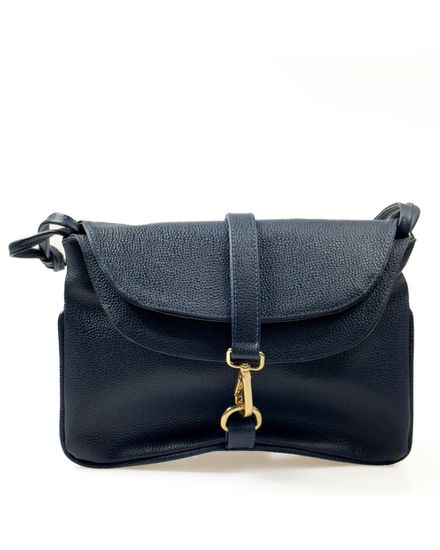Bolsa Feminina em Couro Azul Caroline - 008AZULCAROLINE - Zero Mania