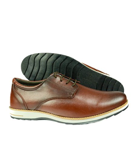 Sapato Casual em Material Tecnológico Pierutti Caramelo - 4040 - 4040-CARAMELO - Zero Mania