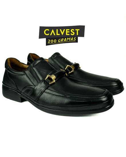 Sapato Masculino 200 gramas em Couro Carneiro 82F209 PRETO - 82F209 - PRETO - Zero Mania