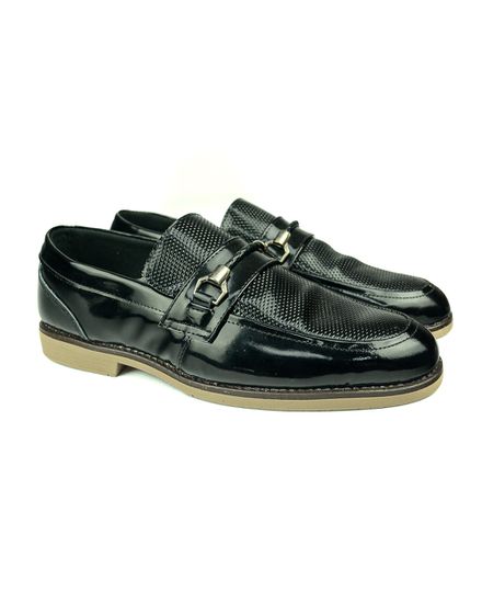 Sapato em Couro Verniz 2003 PRETO - 2003 PRETO - Zero Mania
