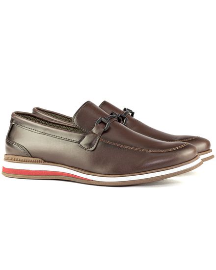 Sapato Casual Oxford em Material Tecnológico 3060-CAFE - 3060-CAFE - Zero Mania