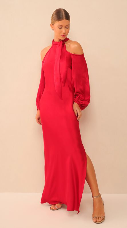 Vestido Georgia Vermelho - LENITA