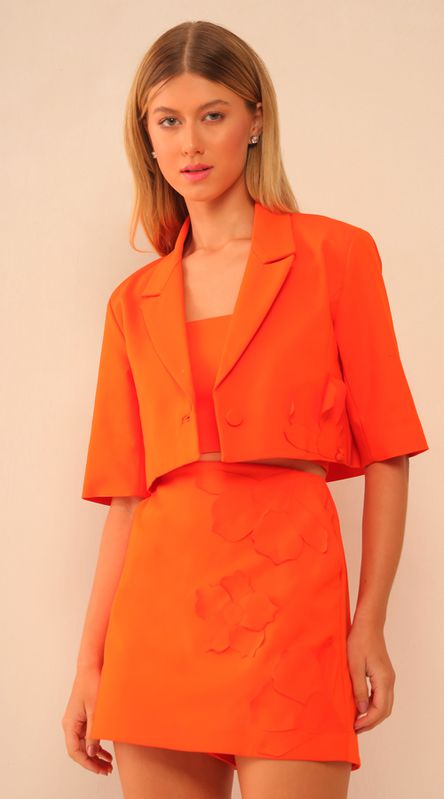 Conjunto Casaqueto C/ Top Sienna - LENITA