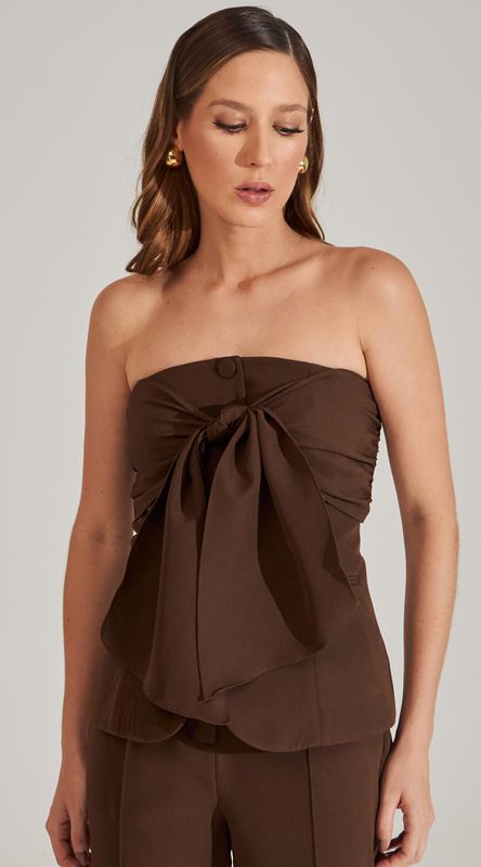 Blusa Tomara Que Caia Com Amarração - LENITA