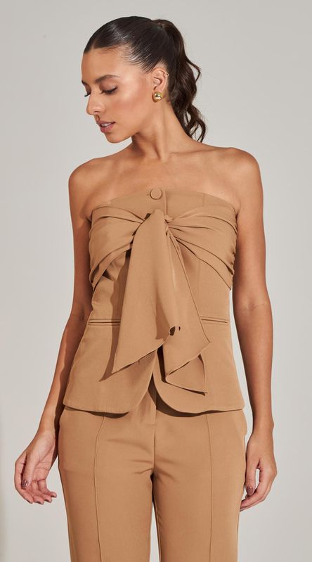 Blusa Tomara Que Caia Com Amarração - LENITA