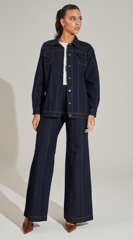 Calça Flare Jeans - LENITA