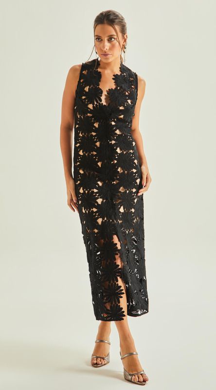 Vestido Midi Guipir - LENITA