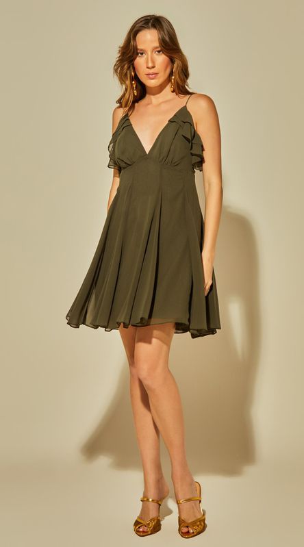 Vestido Curto de Alça - LENITA