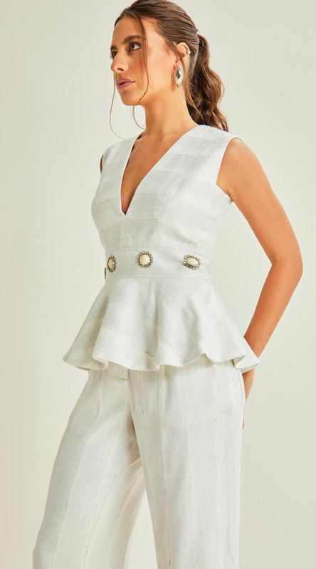 Blusa Peplum - LENITA
