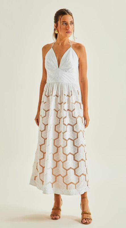 Vestido Midi de Alça - LENITA