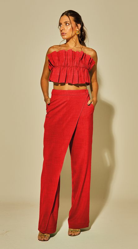 Calça Cintura Alta - LENITA