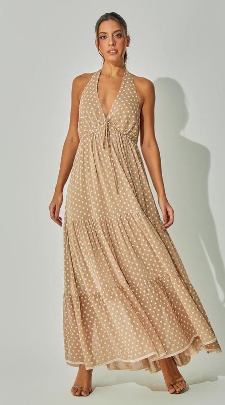 Vestido Bordado Com Recortes - LENITA