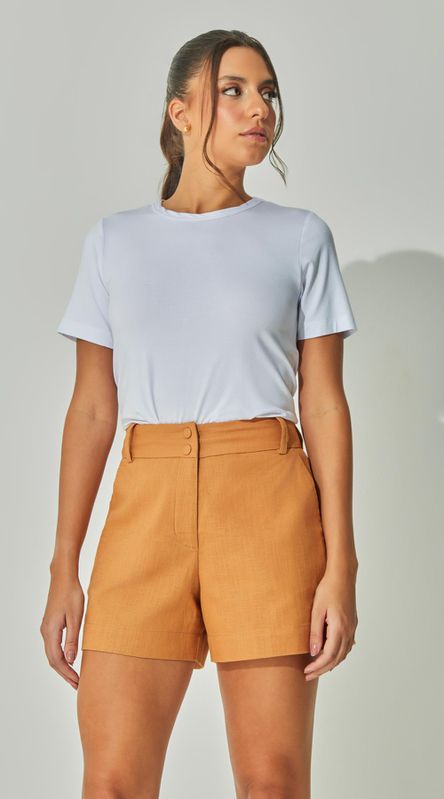 Short Rami Com Botões - LENITA