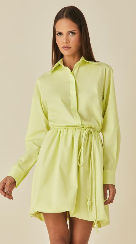 Vestido Curto Balonê - LENITA