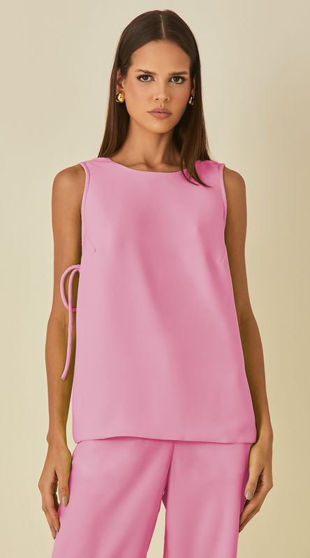 Blusa Amarração Lateral - LENITA
