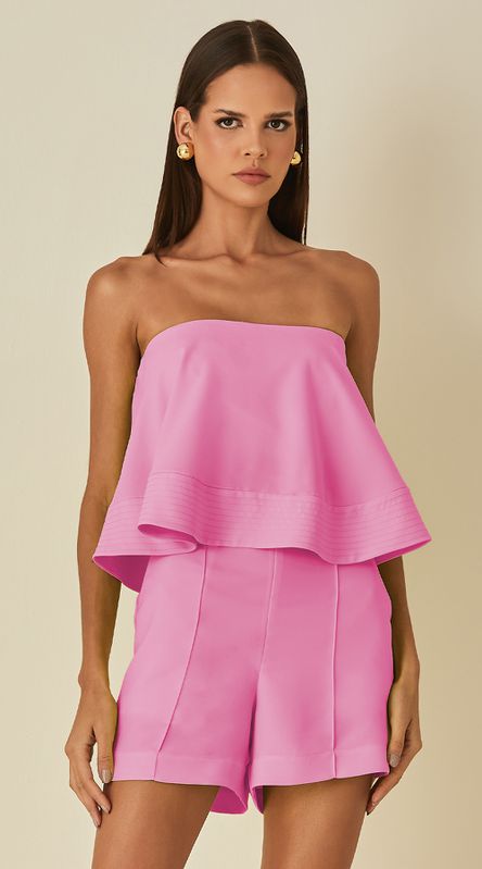 Short com Nervura Frontal - LENITA
