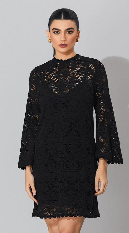 Vestido Curto Manu Preto - LENITA