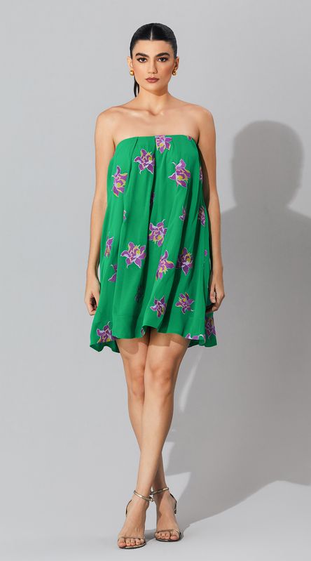 Vestido Curto Florence Verde - LENITA