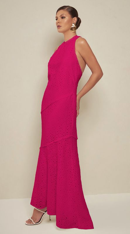 Vestido Midi Sabrina Pink - LENITA